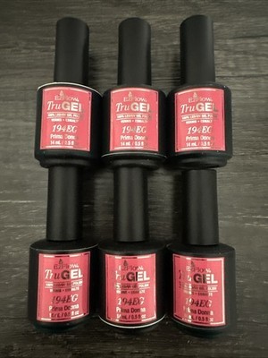 EzFlow TruGel UV/LED Gel Nail Polish - Prima Donna 0.5 fl oz Eac Lot Of 6