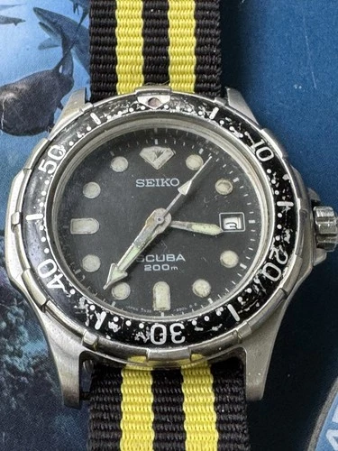 Seiko 7N35-6000 Scuba 200m Diver Vintage 70’s All Original