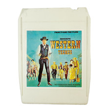 Cinema Sound Stage Orchestra Western Themes 8-Track Tape C8-49 ParamountUntested