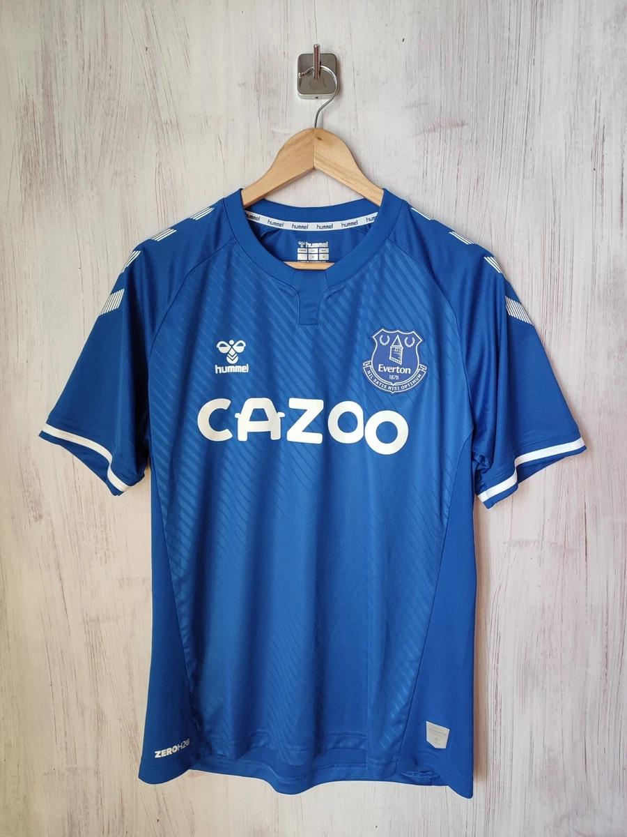 FC Everton 2020 2021 home Size M Hummel shirt jersey soccer kit football  maillot