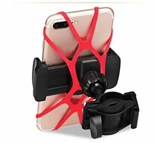 Bike Cell Phone Holder Mount Universal (Red)