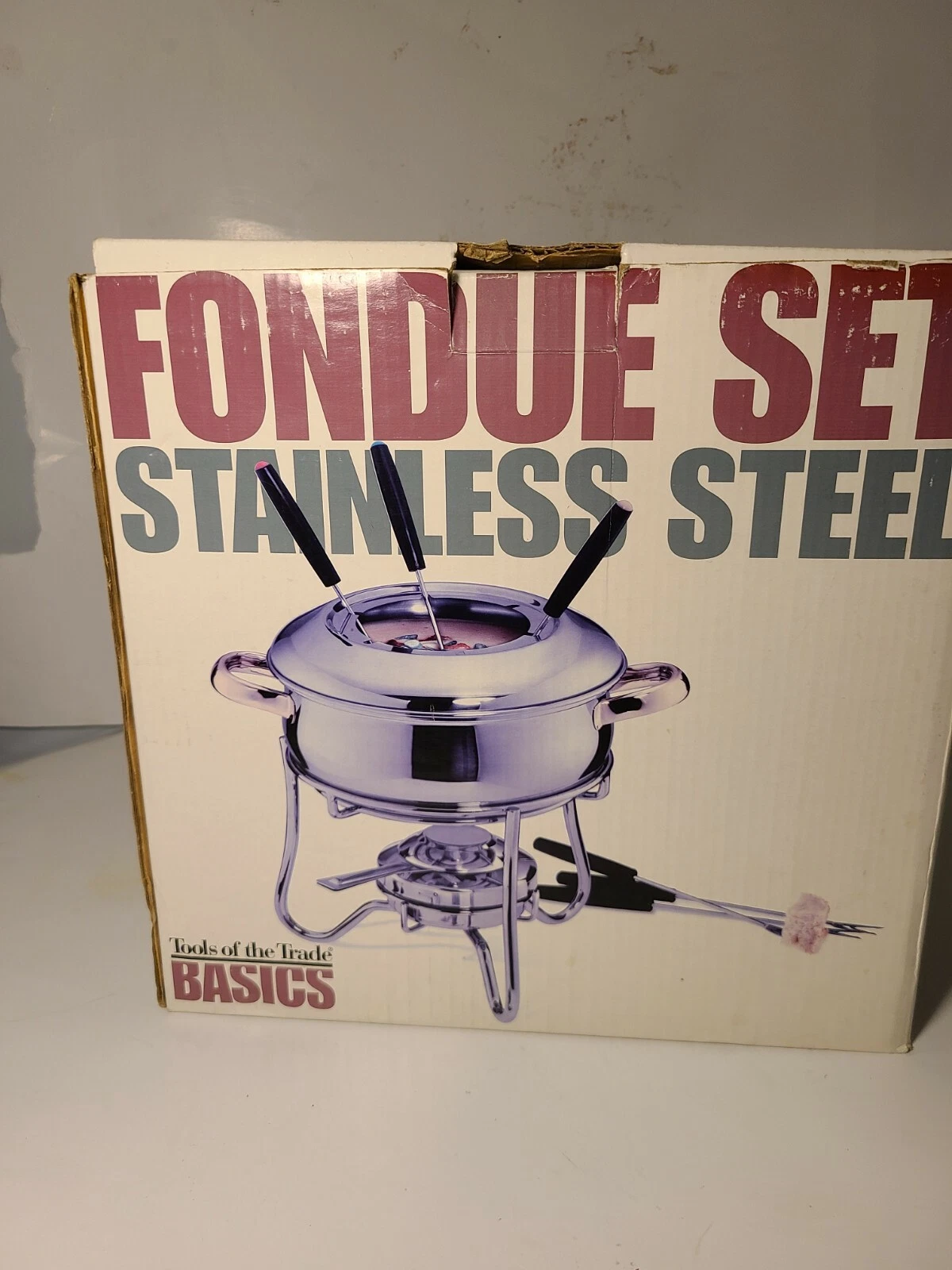 11 pieces of fondue set stainless steel. New
Opens in a new window or tab