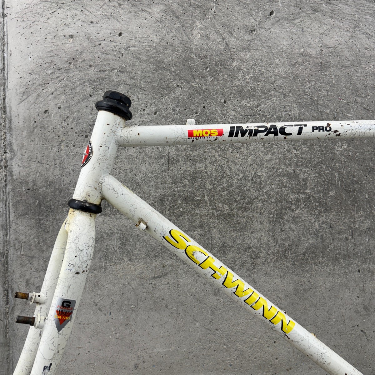 Vintage Schwinn Impact Pro Frame Set 21 in Mountain MOS Cafe 26
