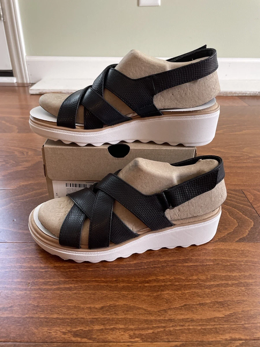 clarks jillian rise wedge