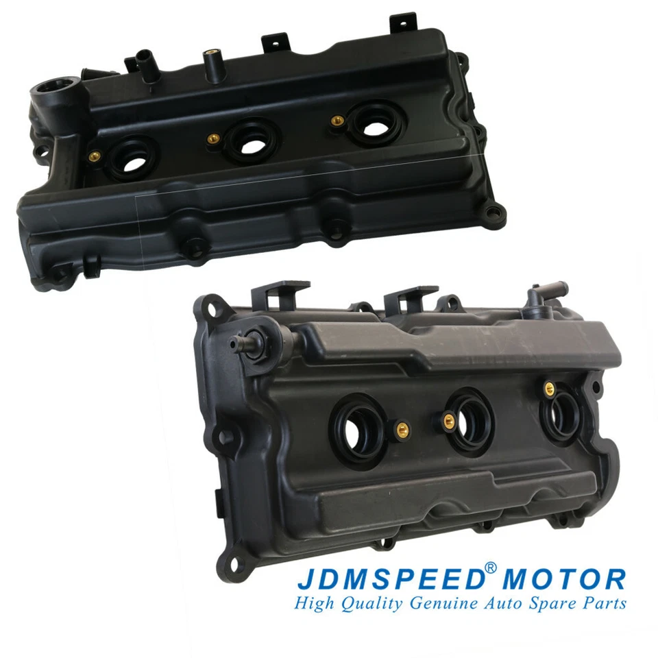 Новая пара крышек клапанов двигателя левая и правая комплект для Nissan Frontier Xte26rra Pathfinder - Изображение 3 из 4