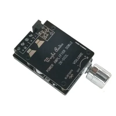 ZK-502L MINI 5.0 Bluetooth Amplifier Board Wireless Audio Digital Power 2 x 50W