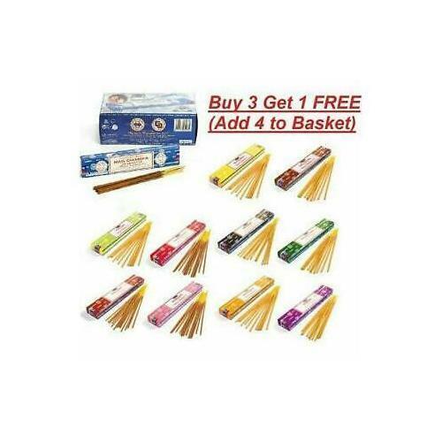 π Satya Sai Baba Agarbatti Nag Champa Incense Sticks Joss 15g pack Mix & Match - Picture 1 of 7