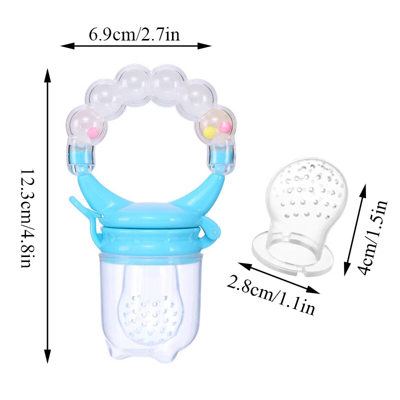 Baby Feeding Dummy Nibbles Weaning Nutrition Pacifier Fresh Food Fruit Feeder ↷ - Image 4 of 4