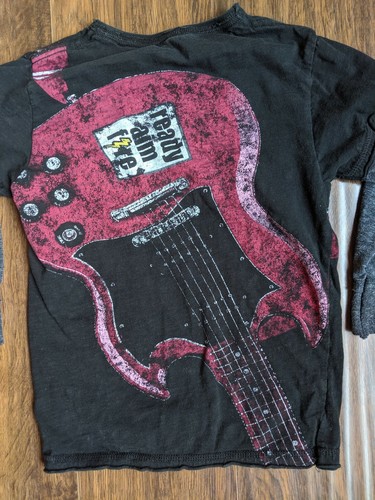 Size 5 Warrior Poet Long Sleeve Boy Shirt Sweater Top We Salute You - Picture 4 of 4