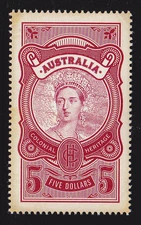 2010 Colonial Heritage Empire $5 Chalon Head MUH