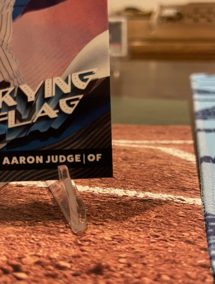 2023 Topps Flagship Collection Aaron Judge #CTF-18 Carrying The Flag SP #30/100 - Image 4 of 4