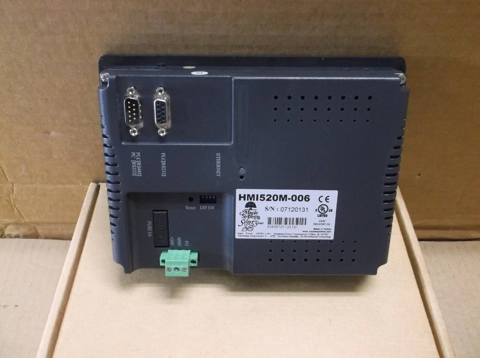 HMI520M-006 Maple Systems DEMO HMI Touchscreen Interaktives Display HMI520M006 - Image 2 of 4