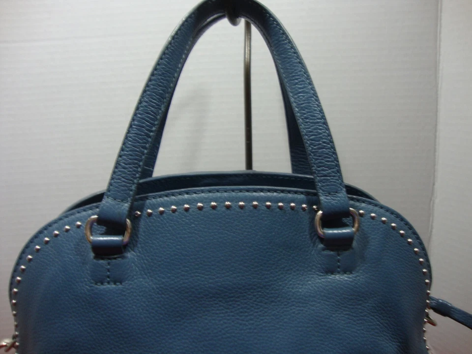 Bolso Cartera Brighton JOLENE Cúpula AZUL CAÑÓN Cuero Precio de venta sugerido por el fabricante 390*Excelente Foto 3 de 4
