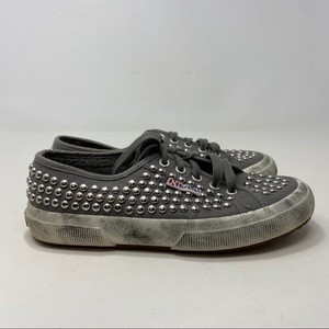 superga studded sneakers