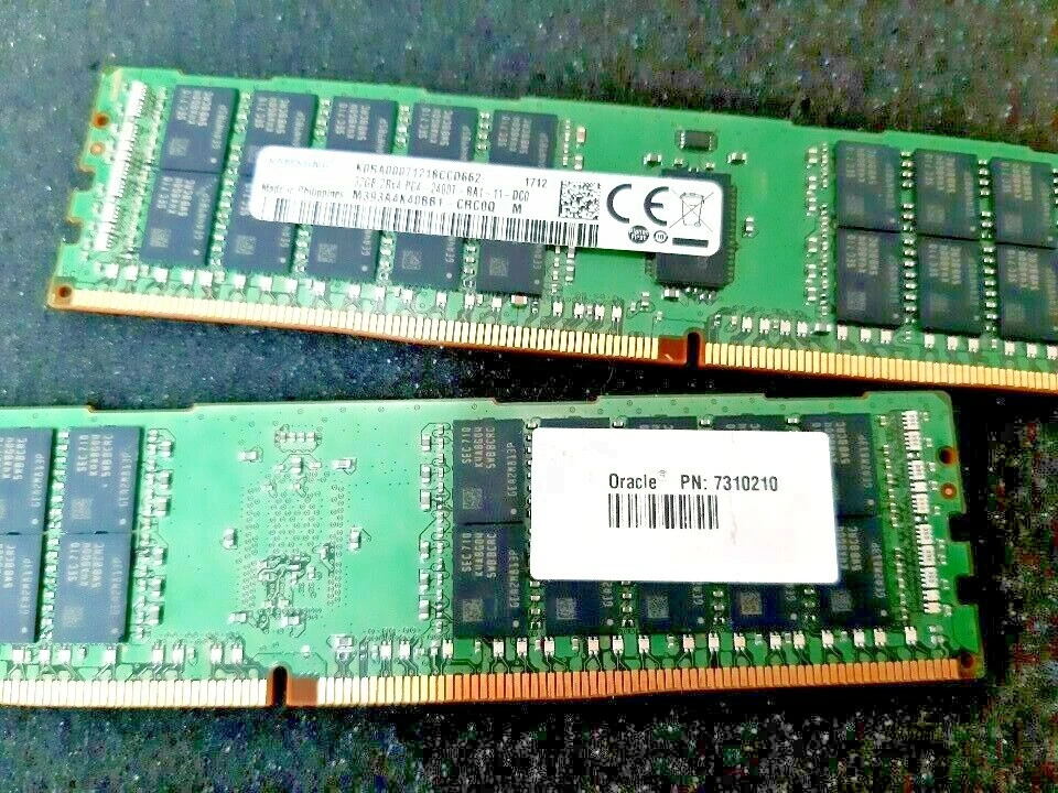 Oracle X6-2 64GB (2 x 32GB) 7310210 DDR4 PC4-2400T M393A4K40BB1-CRC0Q MEMORY - Image 3 of 3