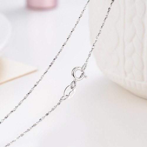 Wholesale Real 925 Sterling Silver Necklace Chains For Pendants Jewelry 16"-24" - Picture 12 of 14