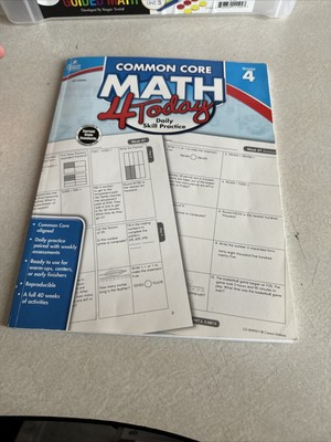 Common Core 4 Today Ser.: Daily Skill Practice, Grade 4 by Erin ...