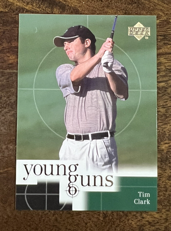 2001 Upper Deck Golf Card #79 Tim Clark YG Rookie