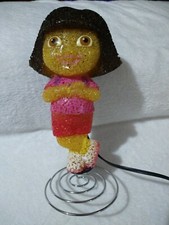 Nickelodeon Dora The Explorer Plug In Nightlight Lamp Light Stand Working 