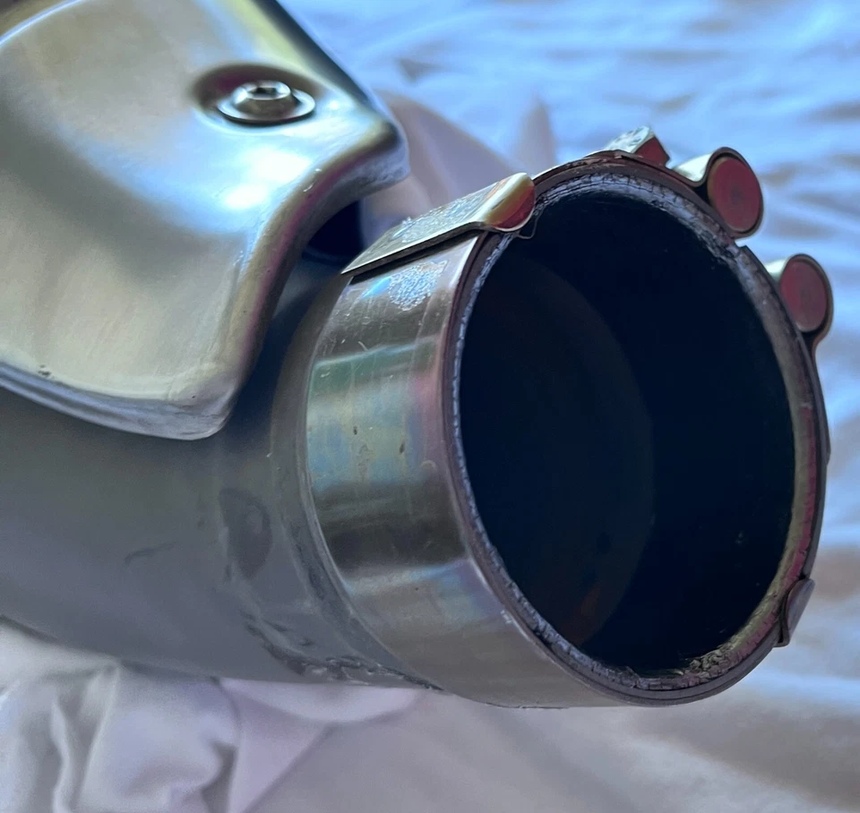 Tubo de escape Aprilia 2013 RSV 4 1000 de fábrica OEM Foto 3 de 4