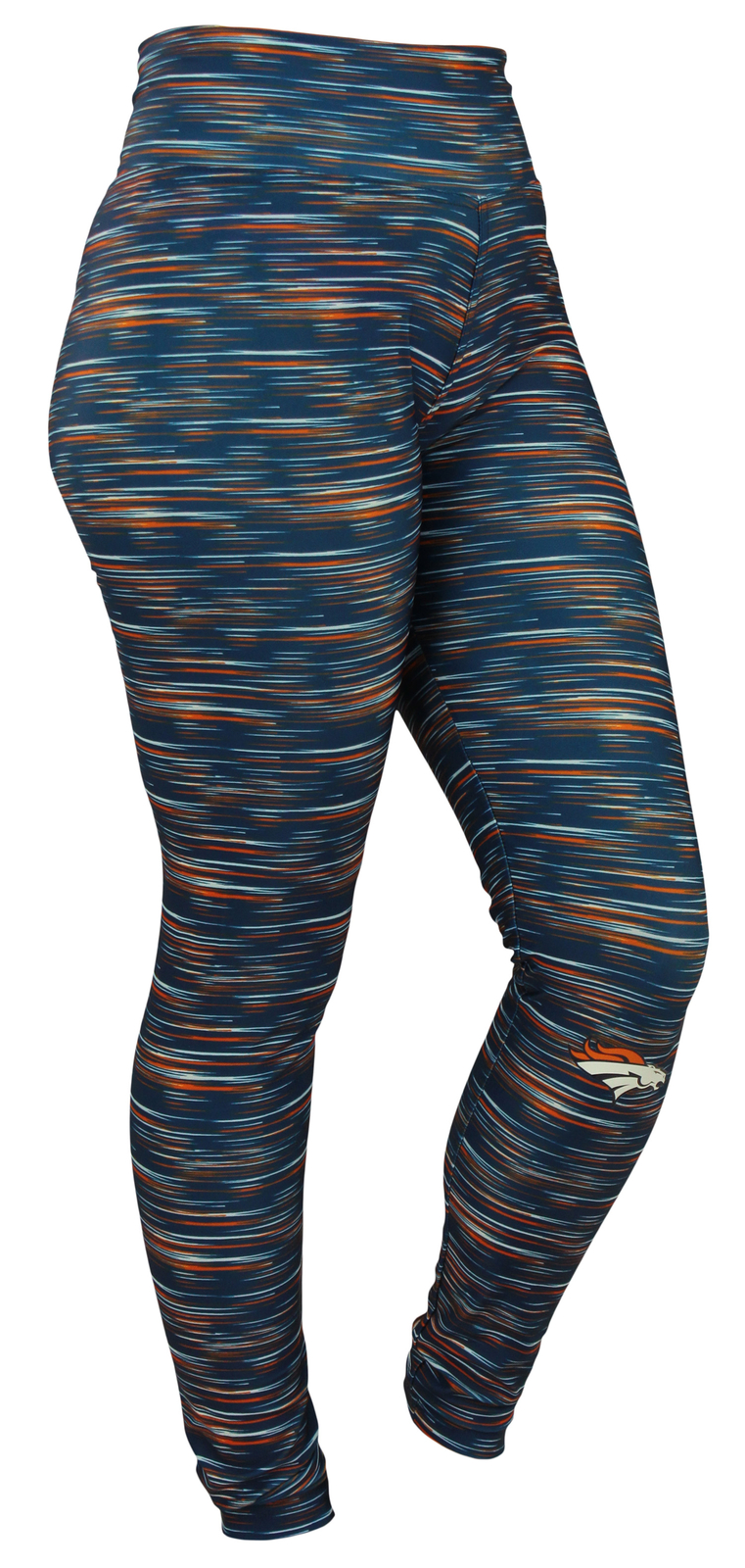 Футбольные женские леггинсы Zubaz NFL Denver Broncos Space Dye