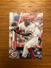 2020 Topps Baseball Card Aristides Aquino RC #20 NRMT
