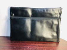 VTG PLCAC Halifax ‘94 Black Flex Frame Document Carrier Slim Portfolio Bag Case