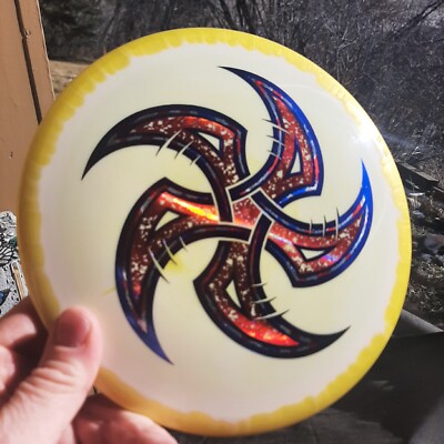 Innova Halo Savant VORTEX DGU LE 3-color Foil Yellow Halo Cream Center 172.7g