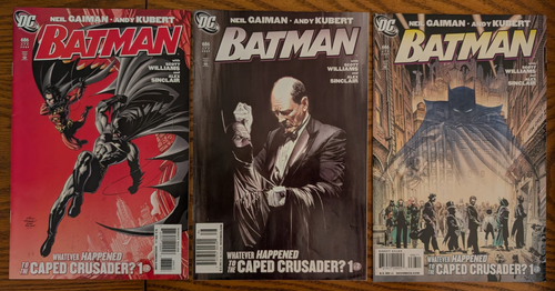 DC Batman Lot 686 Main Cover + 2 Variants - Alex Ross, Adam Kubert | eBay
