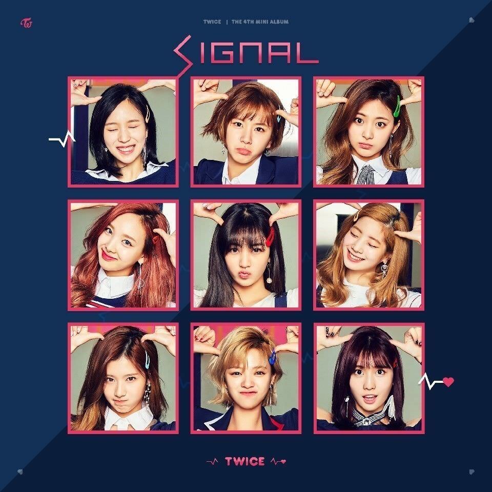 TWICE タイ　トレカ　ツウィ　アルバム　レア　signal SIGNAL TWICE SIGNAL 4th Mini Album CD+Photo Book+2p Photo Card+Photo+GIFT