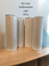 30 oz Tumbler Heat Press Machine Mug Pink Sublimation Printing Transfer