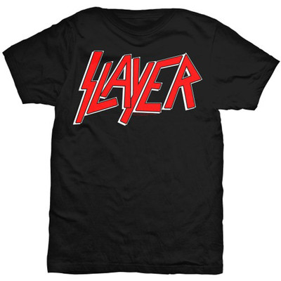 Slayer Red Logo Tom Araya Thrash Metal Official Tee T-Shirt Mens Unisex