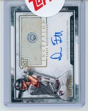 2023 Topps Inception Dominic Fletcher First Milestones Autograph Relic /99 RC