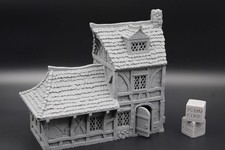 Tabletop Terrain Cottage House 2 Story Dnd RPG wargame skirmish 28mm