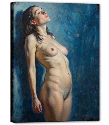 Sogni erotici  Akt Valeria Nude artwork gallery Bild 50x75 Wandbild Erotic 474 - Bild 1 von 3
