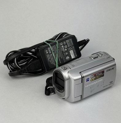 Sony DCR-SX40 4 GB Camcorder - Silver  With Battery And Charger (Tested Work)