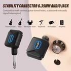 JOYO 5.8Ghz Digital Wireless Guitar System Transmitter Receiver Rechargeable