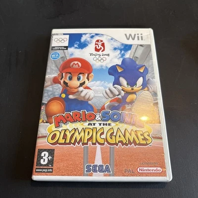 Mario And Sonic At The Olympic Games Beijing 2008 Nintendo Wii PAL UK Version - Image 1 of 4