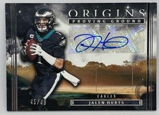 2022 Panini Origins - Jalen Hurts Proving Ground Auto /49 #PG-JHU