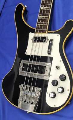 Greco RB700 Rickenbacker Type Bass Black 1980 MIJ Vintage w/Case from Japan