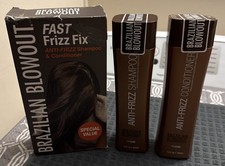 Brazilian Blowout Anti-Frizz Shampoo  Conditioner 12oz -NEW-