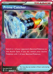 Prime Catcher 157/162 ACE SPEC Rare Holo Prize Pack Series 5