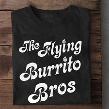 NEW The Flying Burrito Brothers Classic Black All Size S-5Xl Shirt