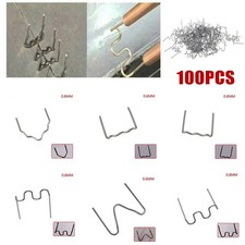 Grapas de grapadora caliente clavo de soldadura para parachoques de coche kit de reparación precortado