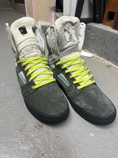 Supra Men's Skytop 2 Fashion Shoes US size 10 Gray Suede Gradient