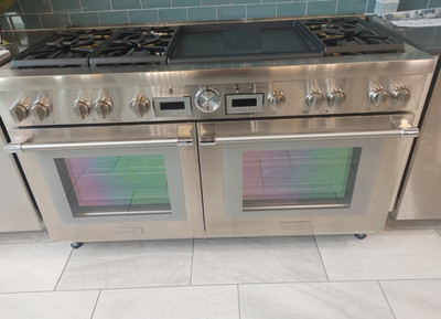 Thermador PRD606WEG 60'' Dual Fuel Professional Range Pro Grand Commercial Depth