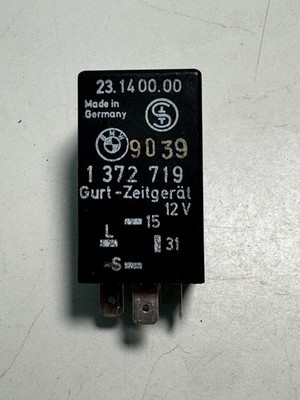 BMW E30 Seatbelt Warning Timer Time Relay Module 84-91 - 23140000