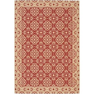 Safavieh Courtyard Red Indoor Outdoor Rug - 9' x 12' | eBay