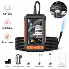 Industrial Endoscope Camera 1080P HD 4.3'' Screen Borescope Inspection Camera