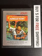Jungle Hunt for Atari 2600 - Cartridge Only, Tested/Works (Atari, 1983)